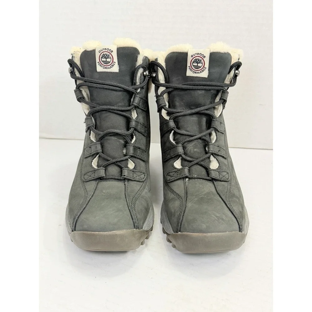 Timberland Canard Resort Women's 8.5M Black‎ Shearling Winter Hiking Boots